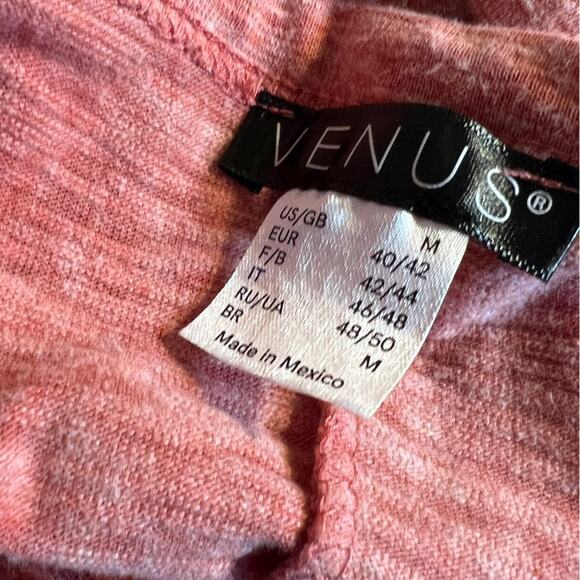 Venus Rose V Neck Crochet Lace Shoulder Button Down Cardigan Size M - Picture 4 of 6